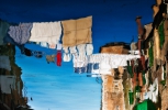 Reflektion mit Kleidung::die Idee dieses Fotos war, dass es aussehen soll, als wenn es ein Gemälde wäre.