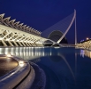 Blick über die Ciudad de las Artes y la Ciencias